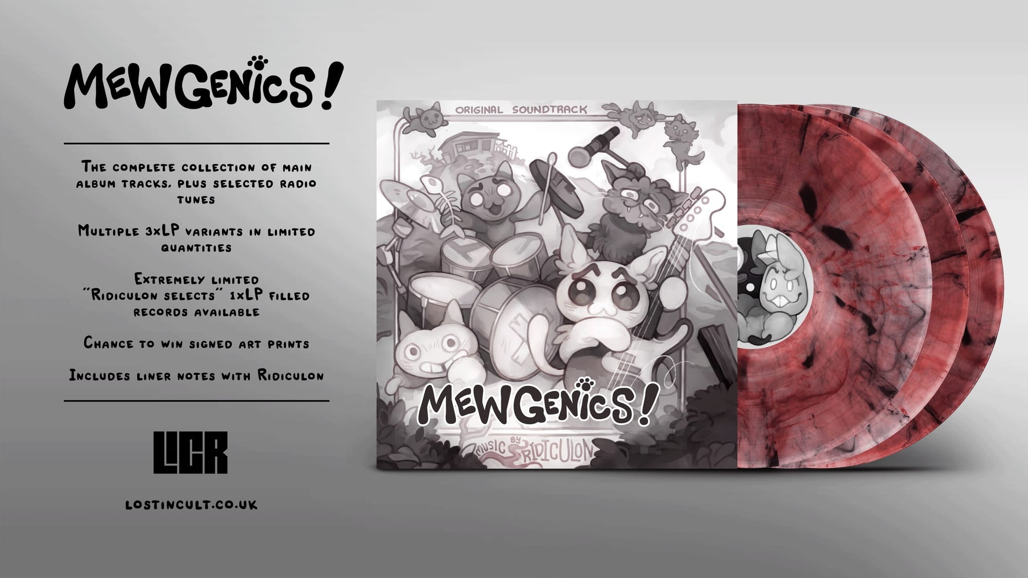 Lost in Cult Records opens preorders for Mewgenics vinyl