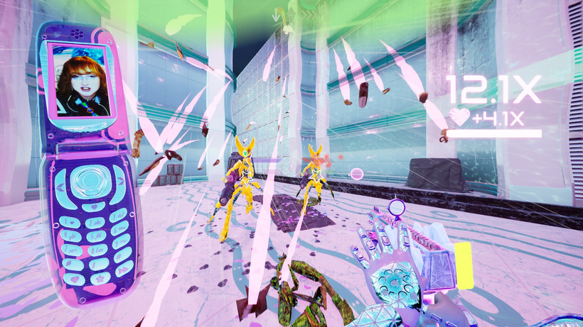 Screenshot from the game Don't Stop, Girlypop!