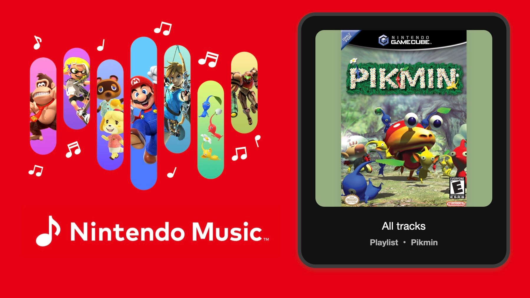 The original Pikmin OST has been added to Nintendo Music