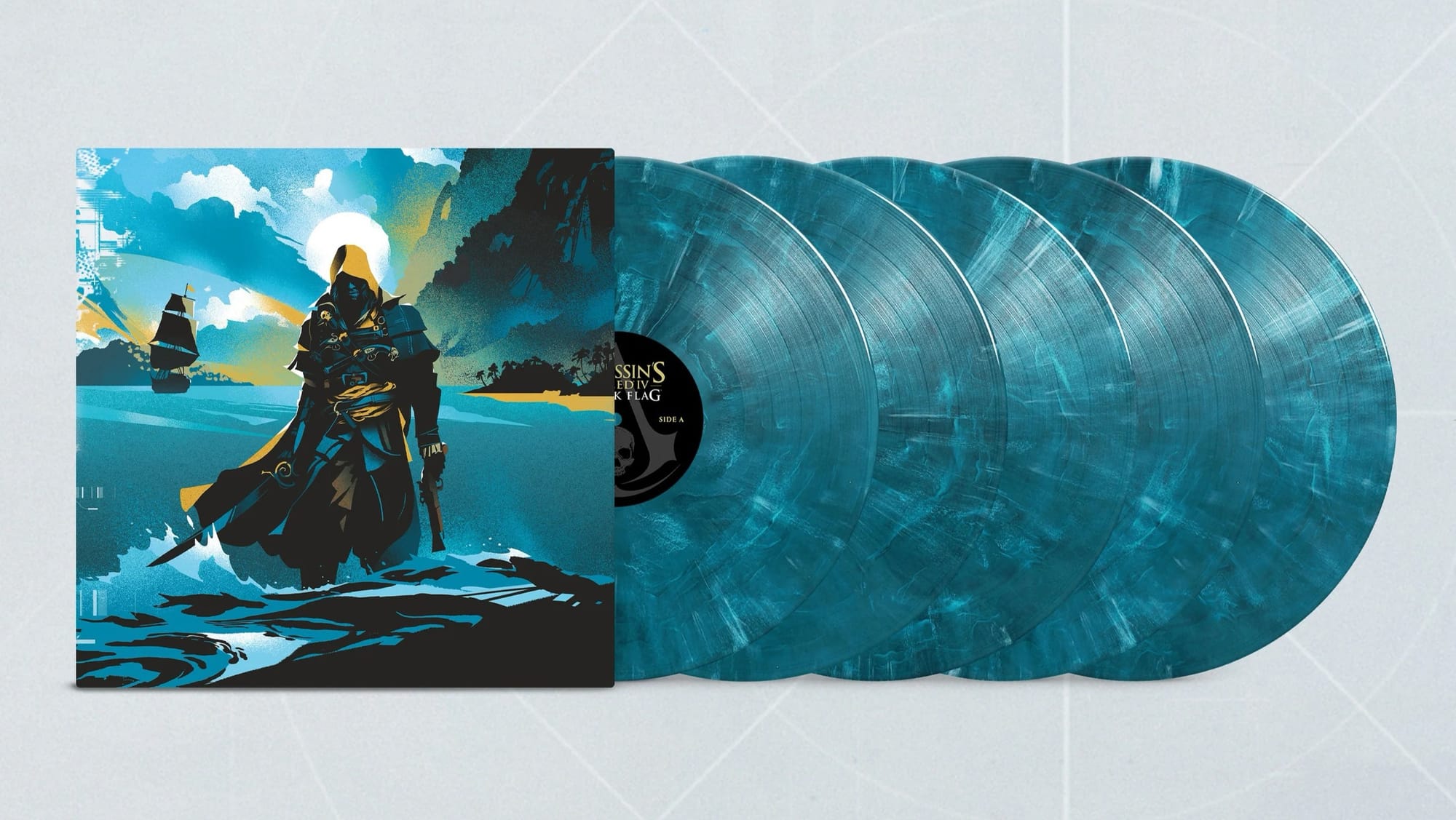 The Assassin's Creed: Black Flag vinyl will set sail next January