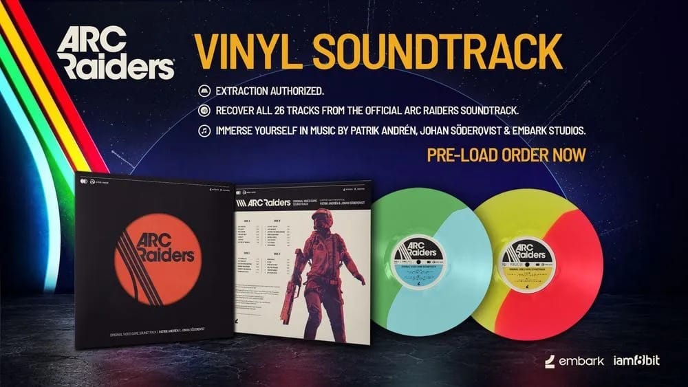 Buckle up: ARC Raiders is coming to vinyl via iam8bit
