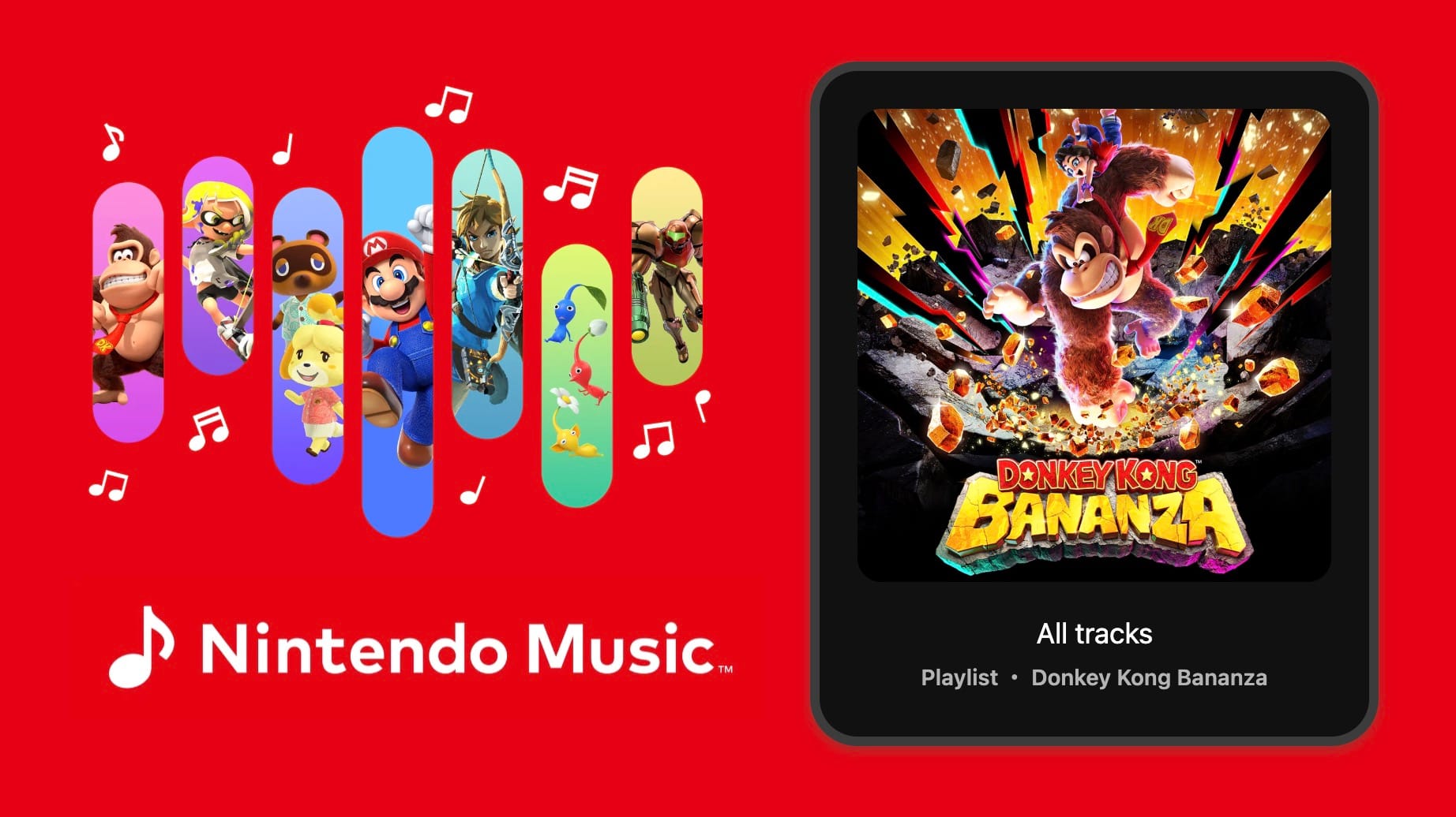 A year of Bananza: Nintendo celebrates Donkey Kong with a massive, 229-track OST