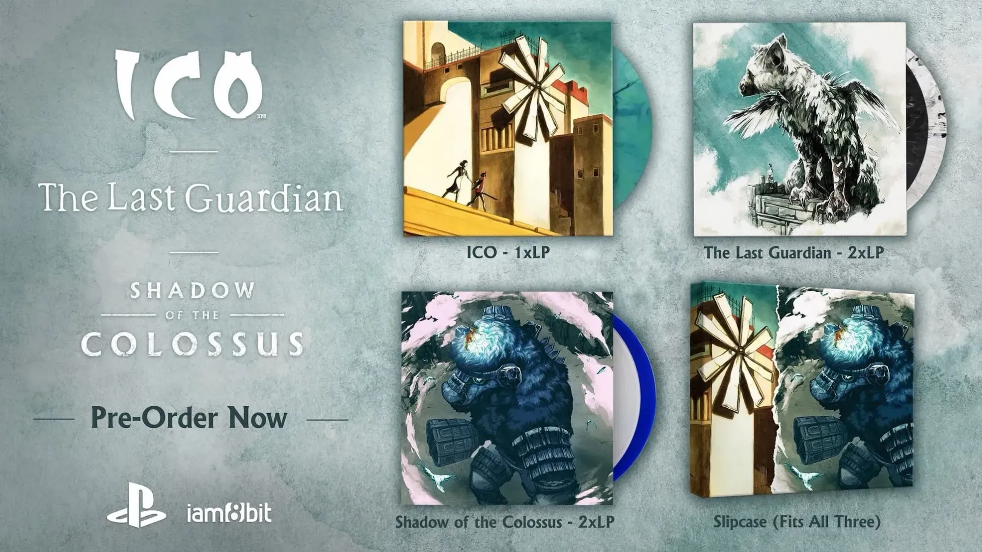 Ico, Shadow of the Colossus and The Last Guardian are finally back on vinyl