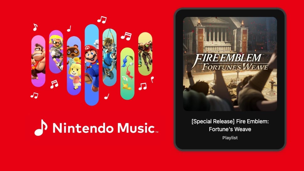 Nintendo Music just dropped 10 tracks from the upcoming Fire Emblem: Fortune's Weave OST